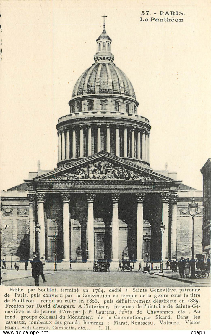 CPA PARIS-Le Pantheon