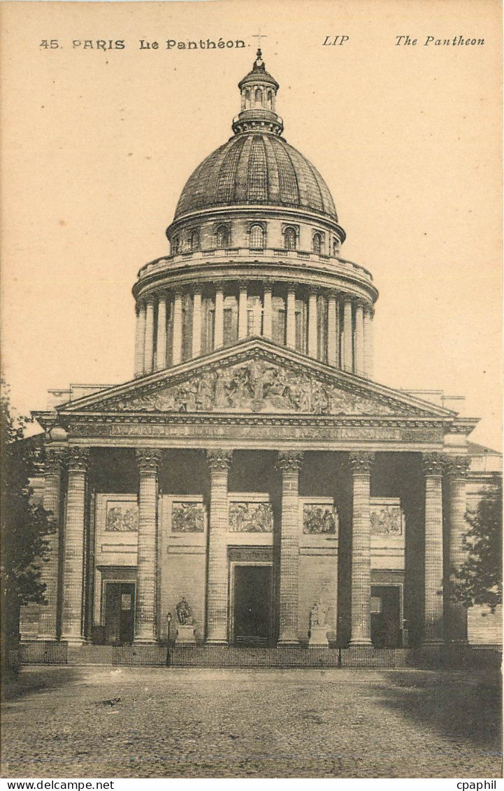 CPA Paris Le Pantheon
