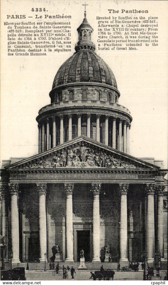 CPA Paris Le Pantheon