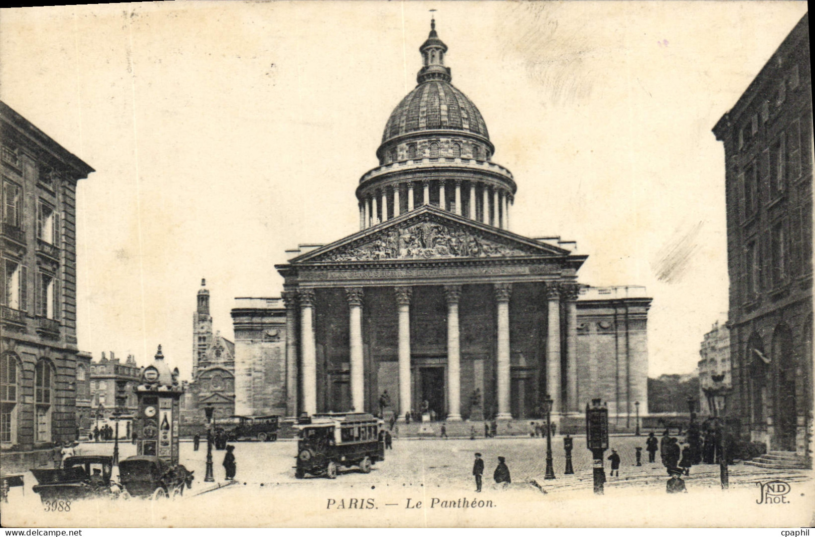 CPA Paris le Pantheon