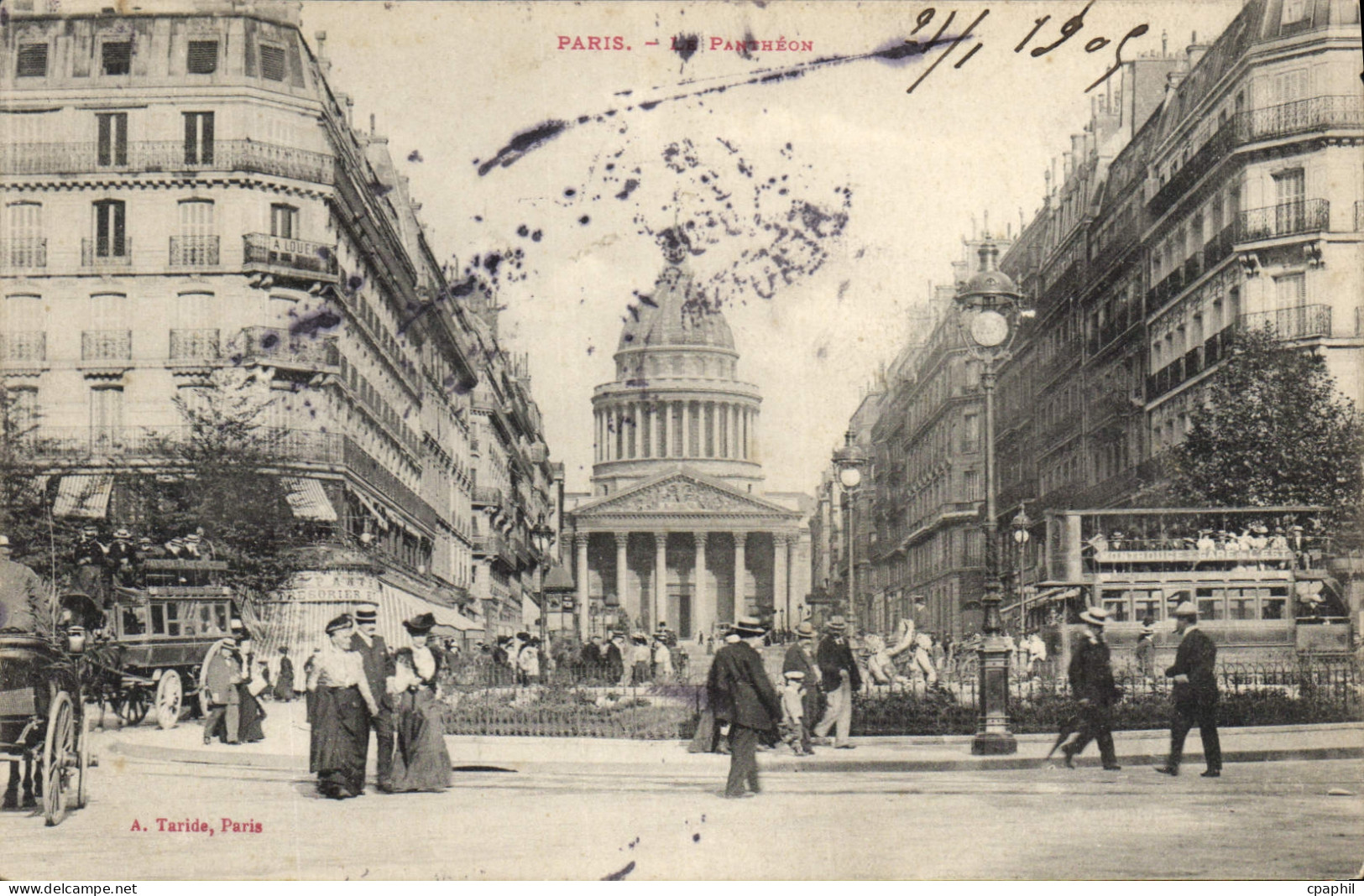 CPA Paris Le Pantheon