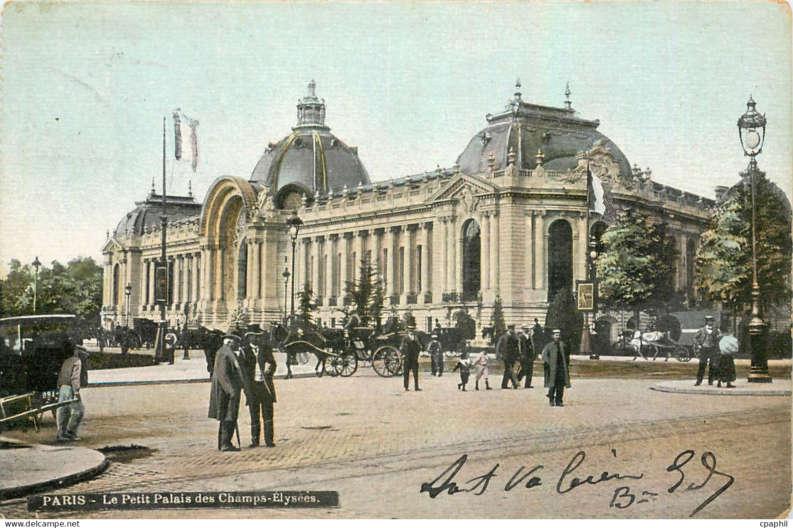 CPA Paris Le Petit Palais des Champs Elysees