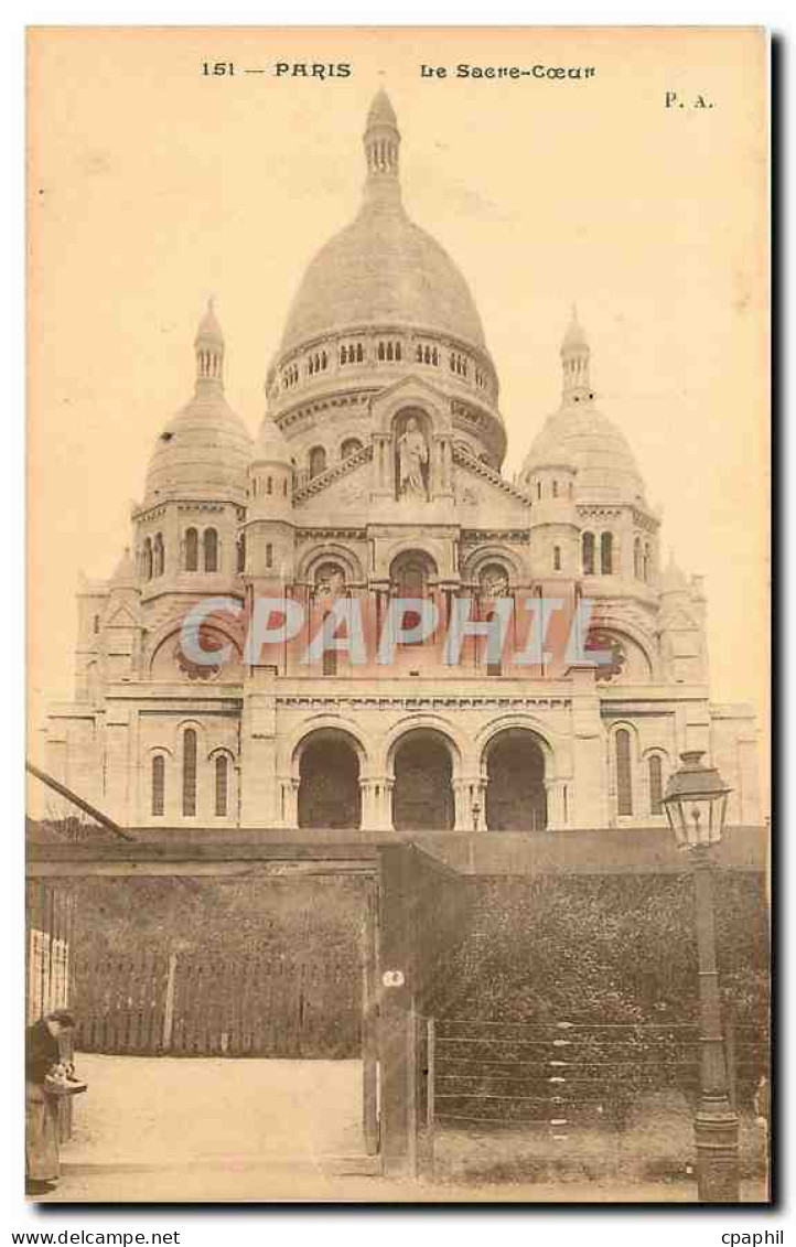 CPA Paris Le Sacre Coeur