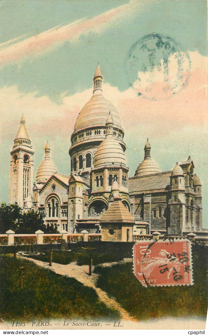 CPA Paris Le Sacre Coeur