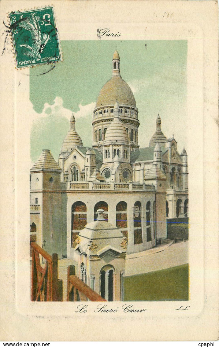 CPA Paris Le Sacre Coeur
