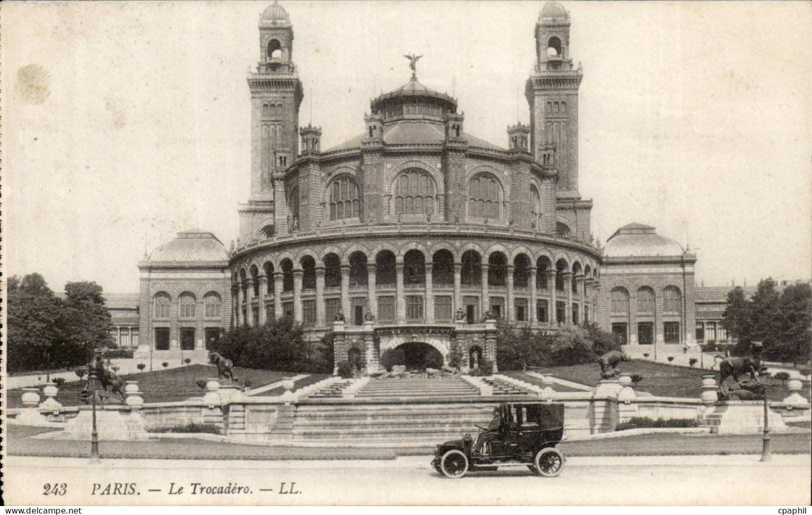 CPA Paris Le Trocadero