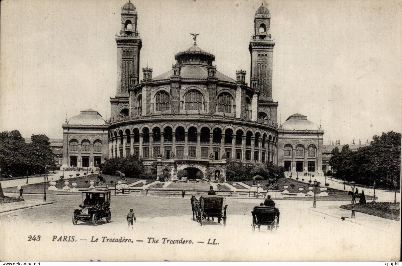 CPA Paris Le Trocadero