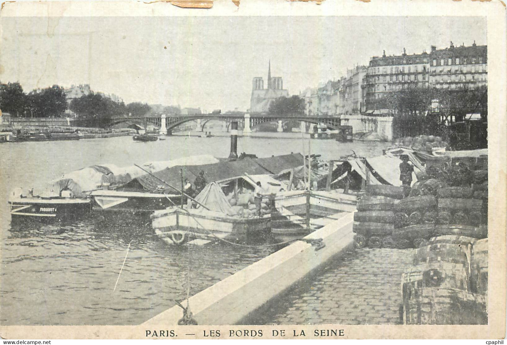 CPA Paris Les Bords de la Seine