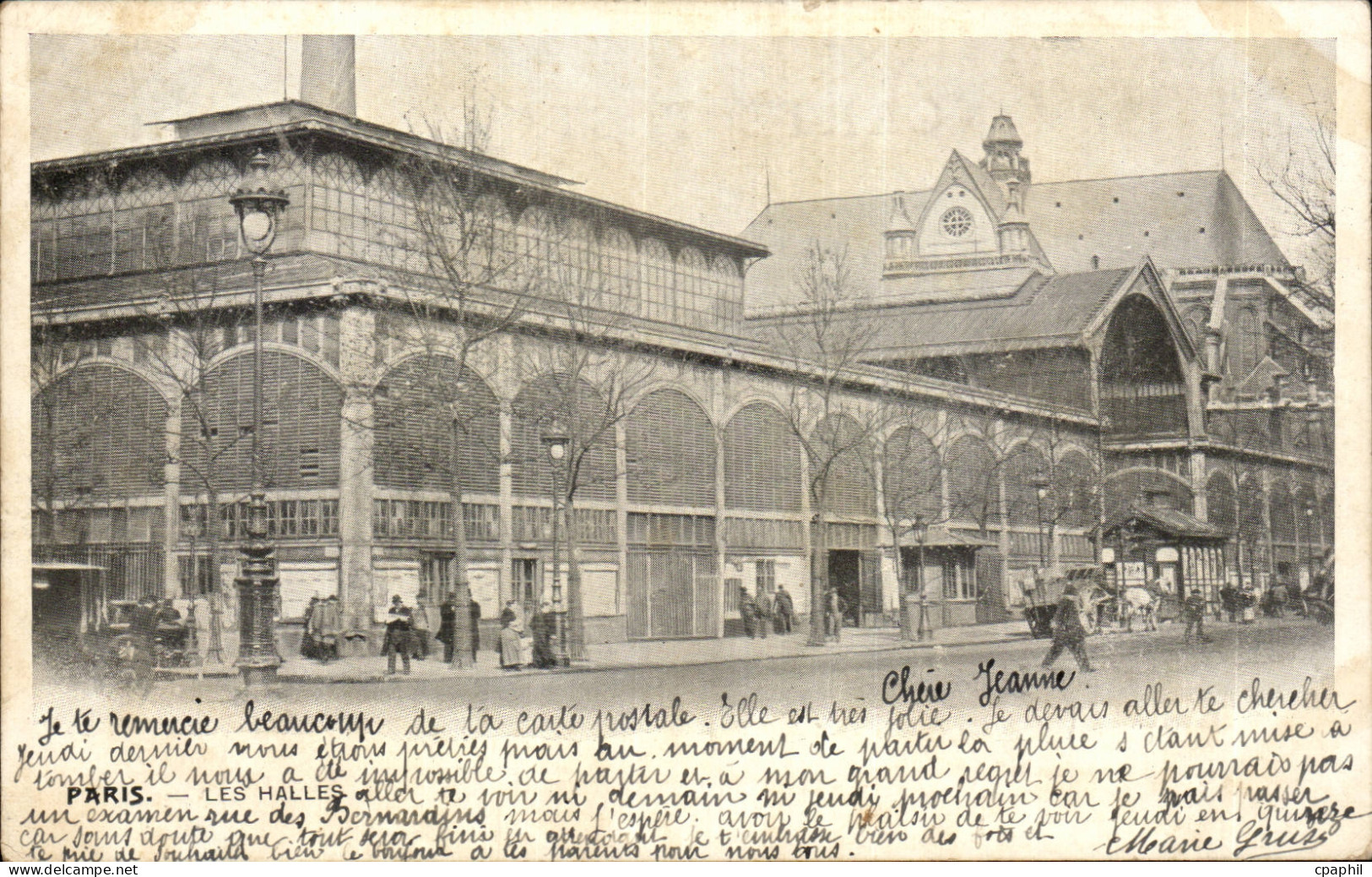 CPA Paris Les halles