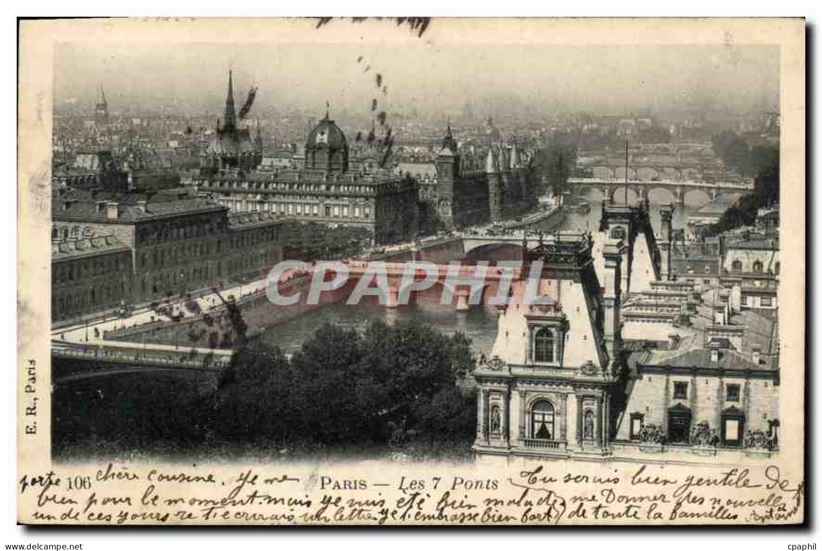 CPA Paris Les Ponts