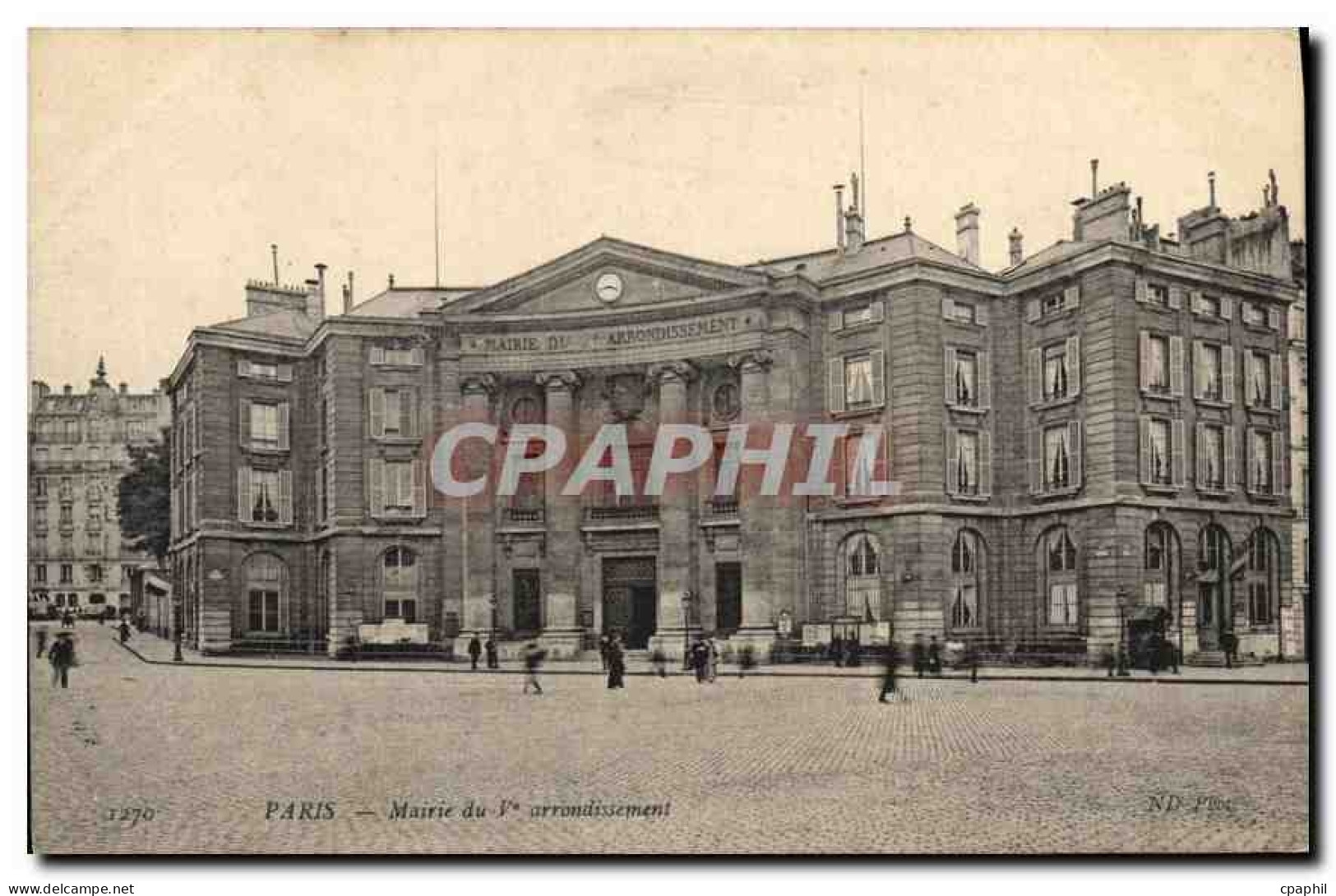 CPA Paris Mairie du Ve arrondissement