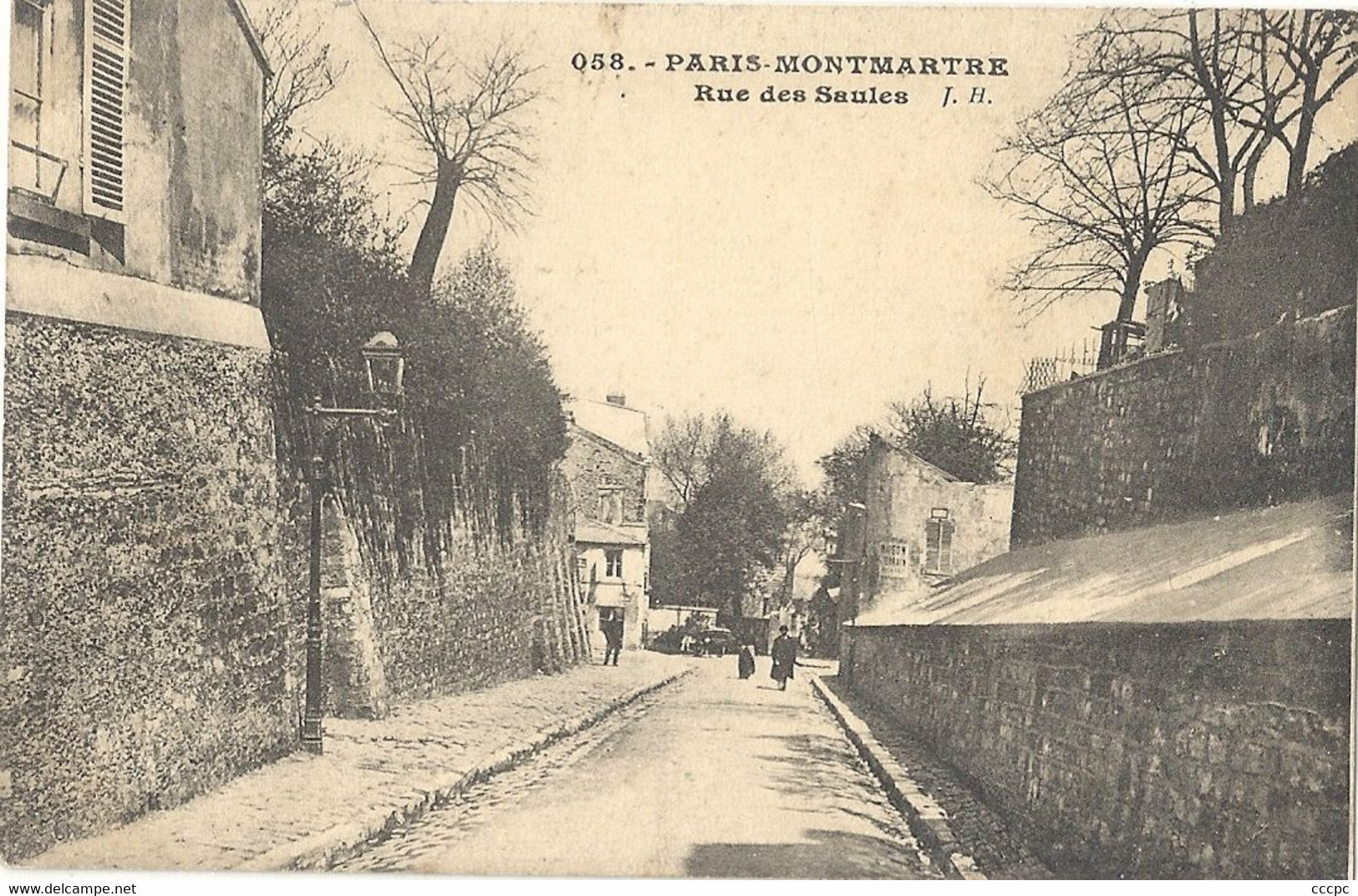 CPA Paris-Montmartre Rue des Saules