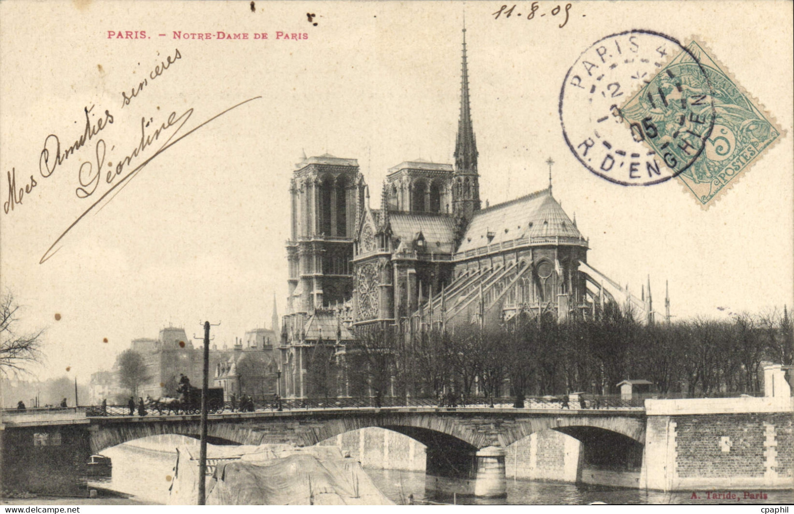 CPA Paris Notre Dame du Paris
