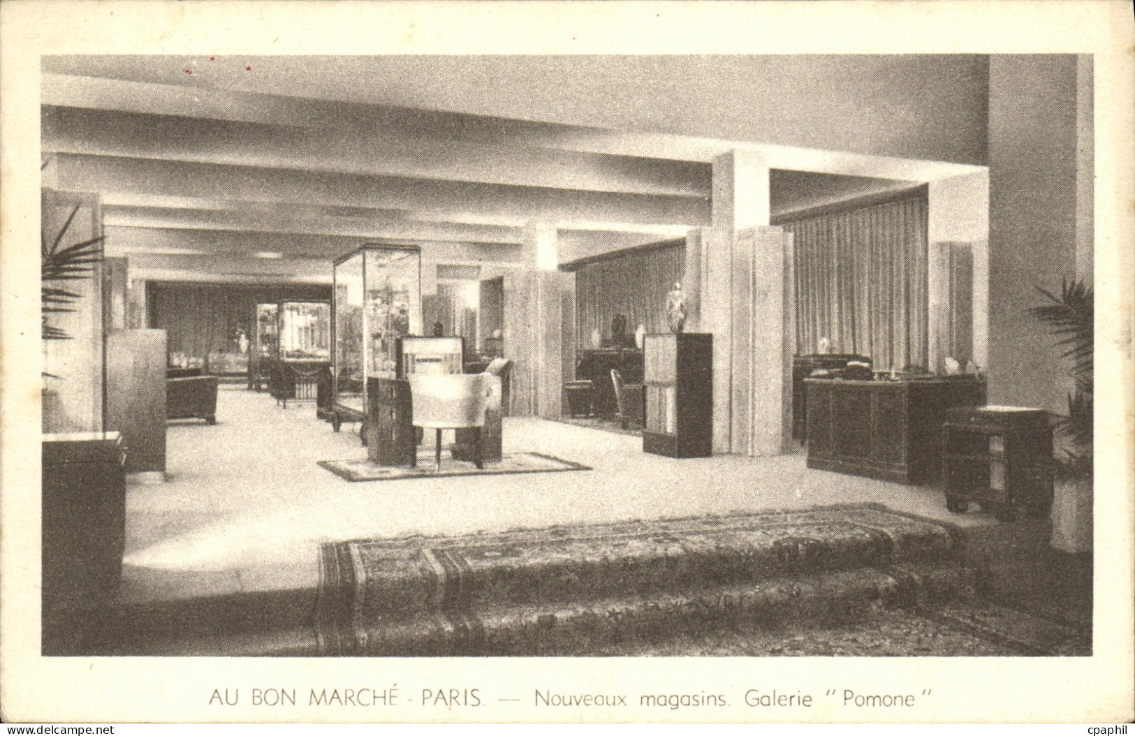 CPA Paris Nouveaux Magasins Galerie Pomone