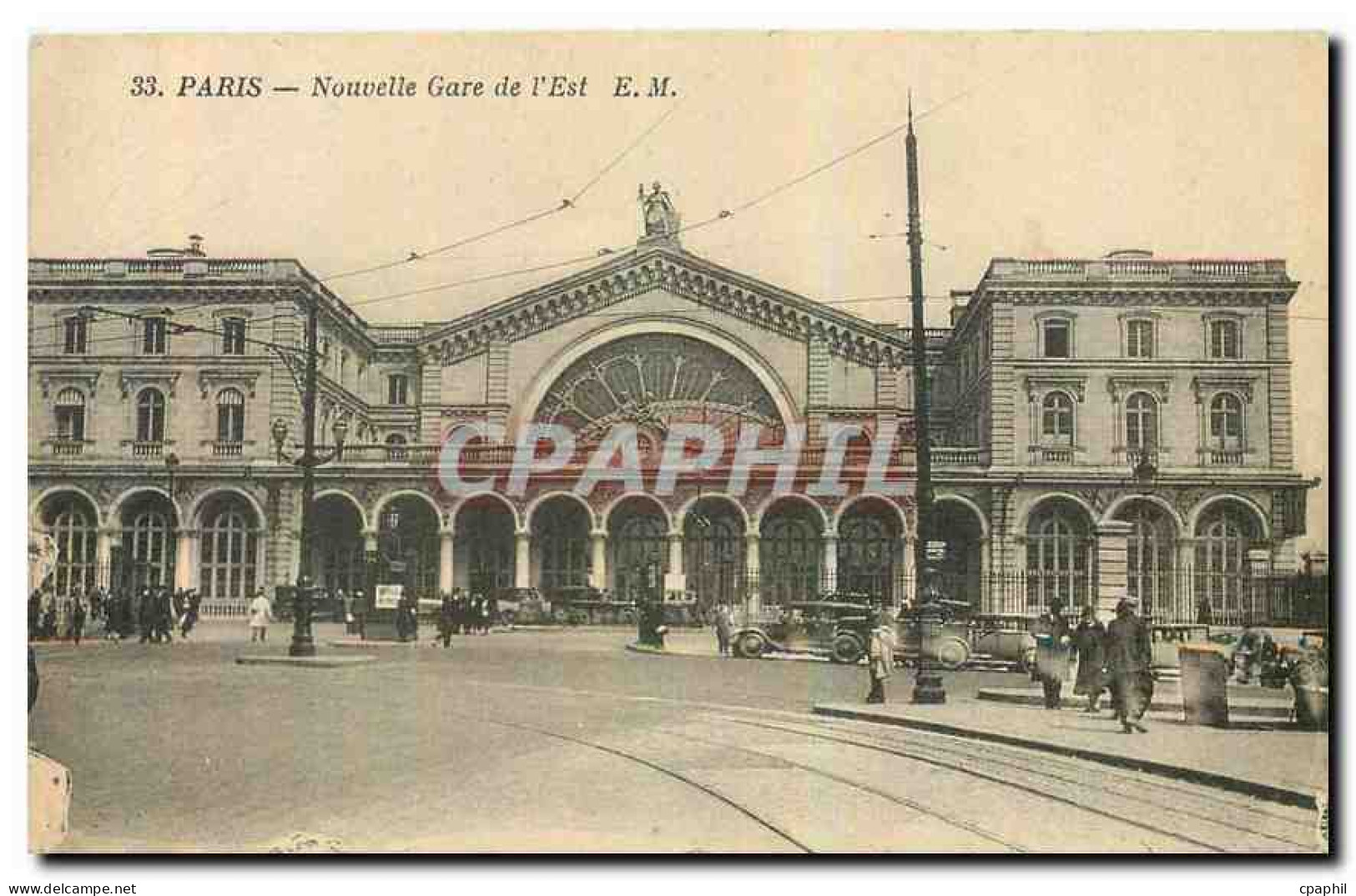 CPA Paris Nouvelle Gare de l'Est