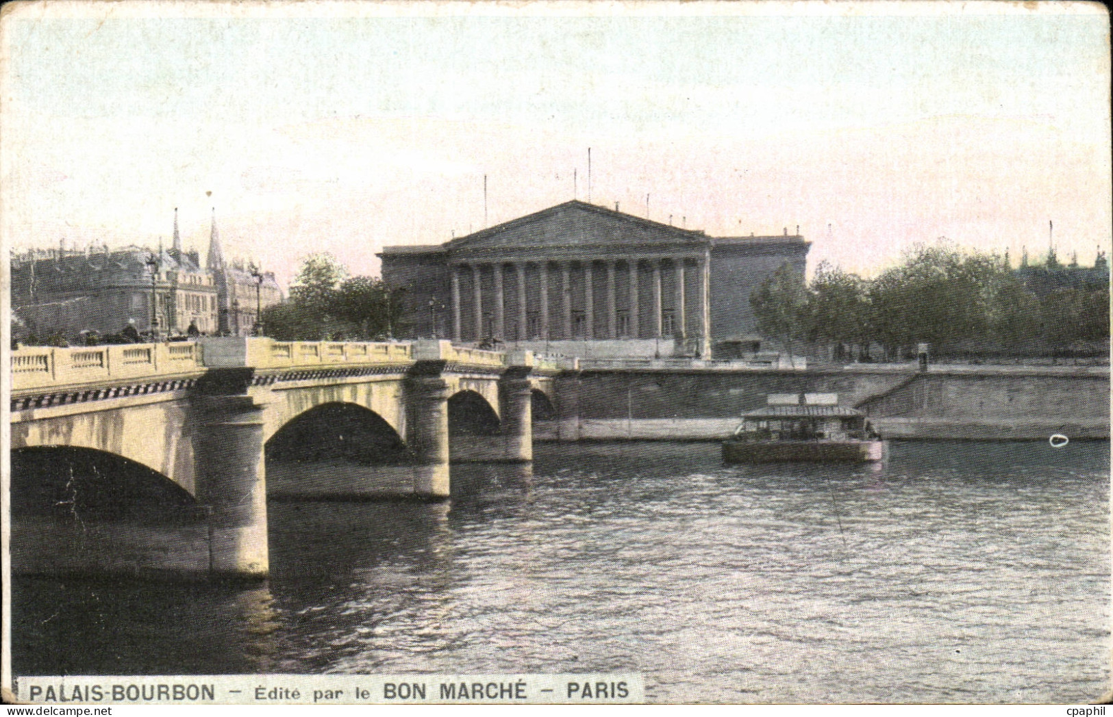 CPA Paris Palais Bourbon