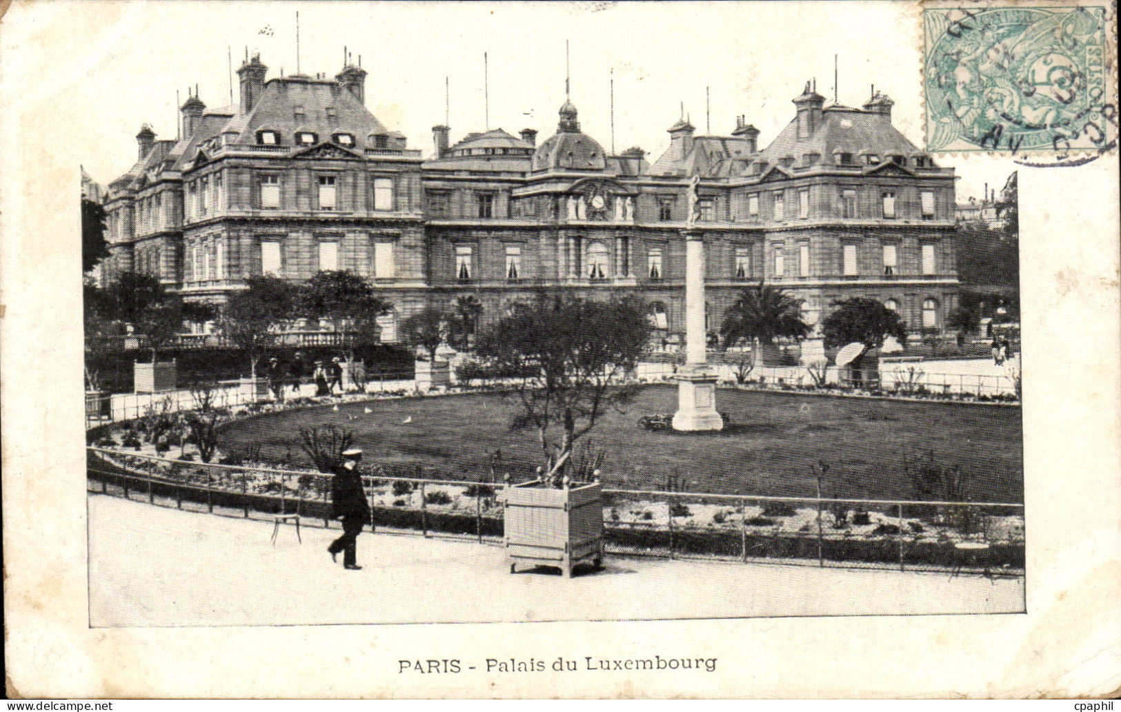 CPA Paris Palais du Luxembourg