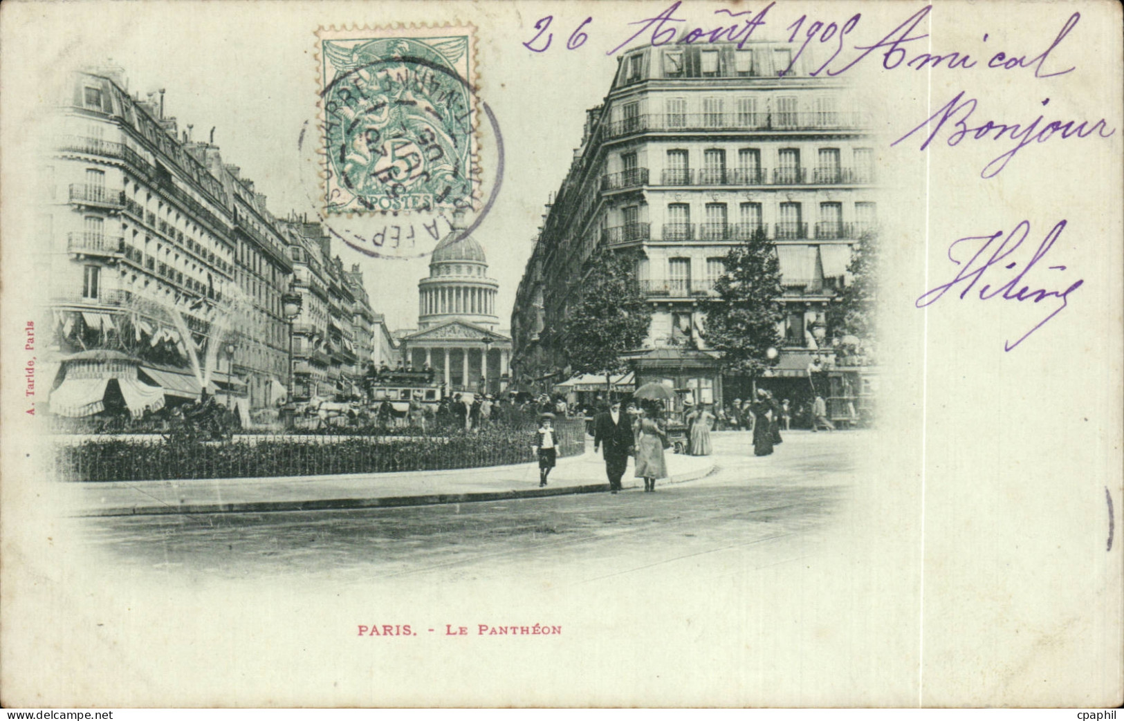 CPA Paris Pantheon