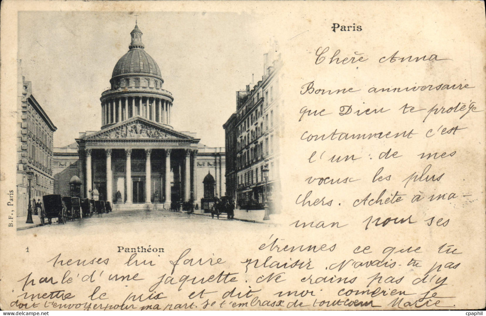 CPA Paris Pantheon