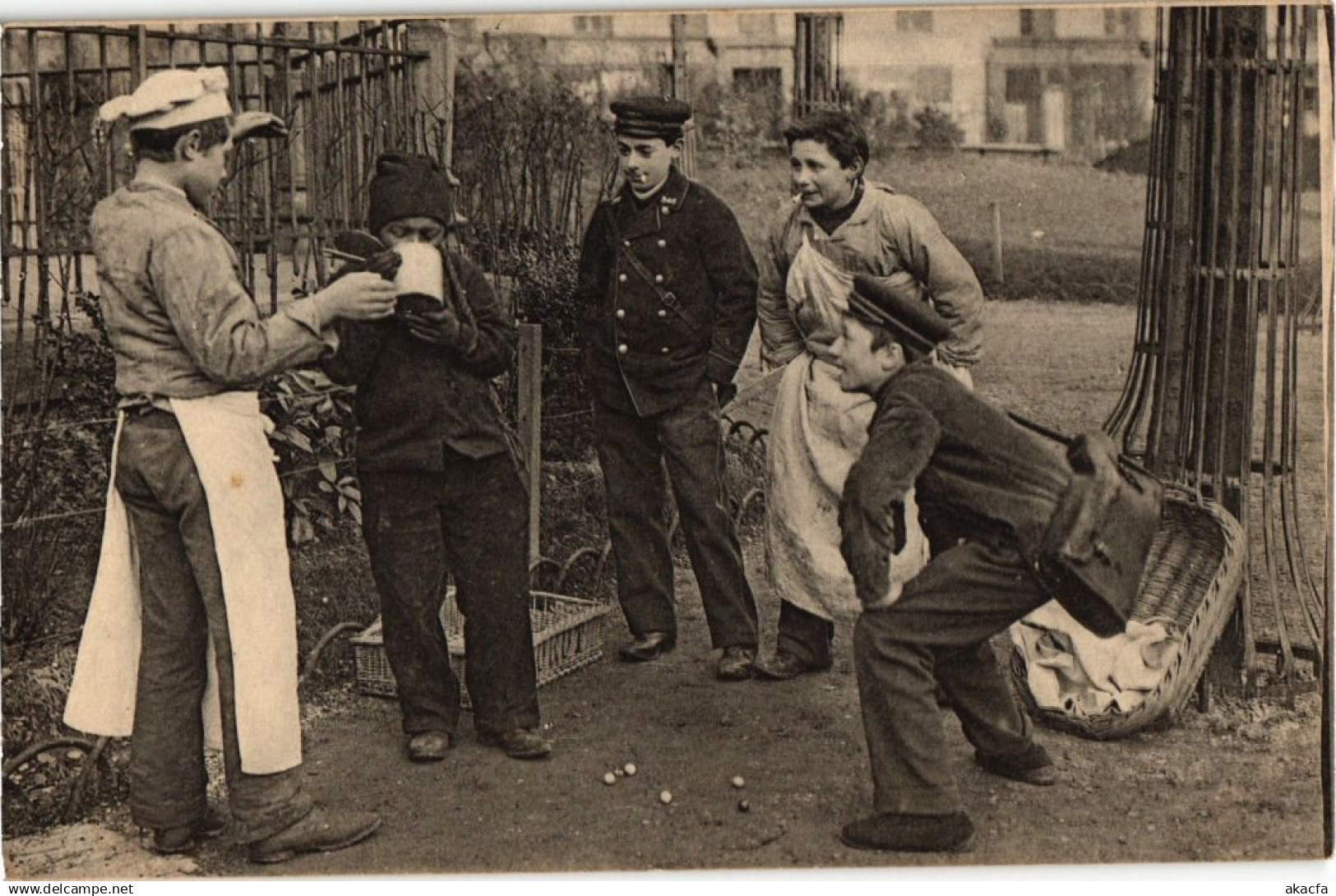 CPA PARIS Petits Metiers gamins (1245835)