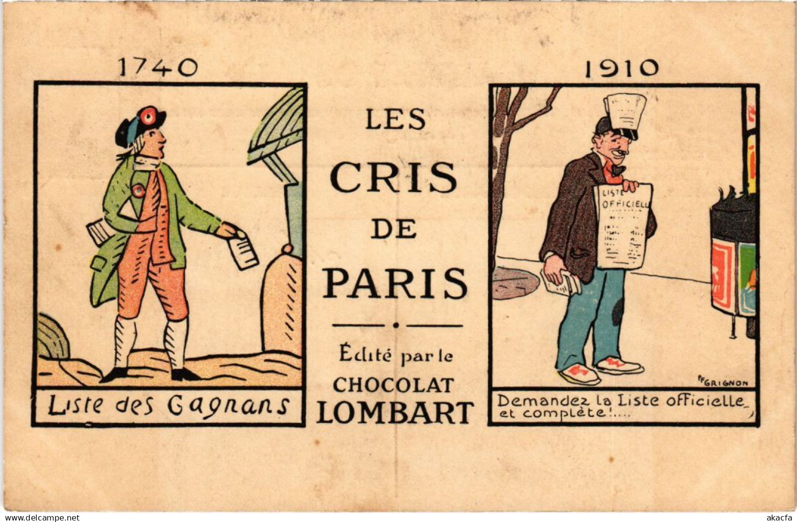 CPA PARIS Petits Metiers Les Cris de Paris (1245902)