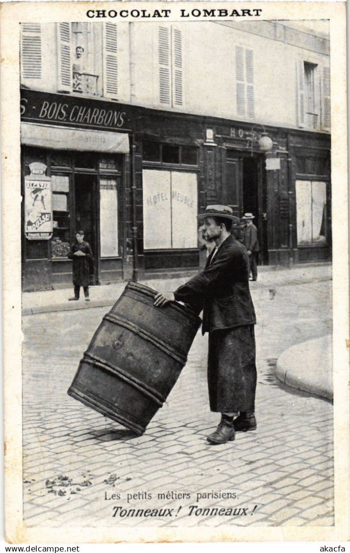 CPA PARIS Petits Metiers Tonneaux (1245598)