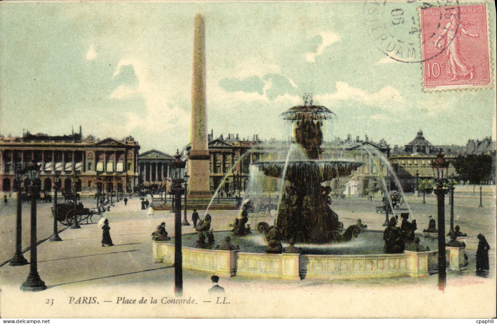 CPA Paris Place de Concorde
