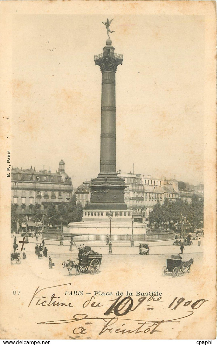 CPA Paris Place de la Bastille