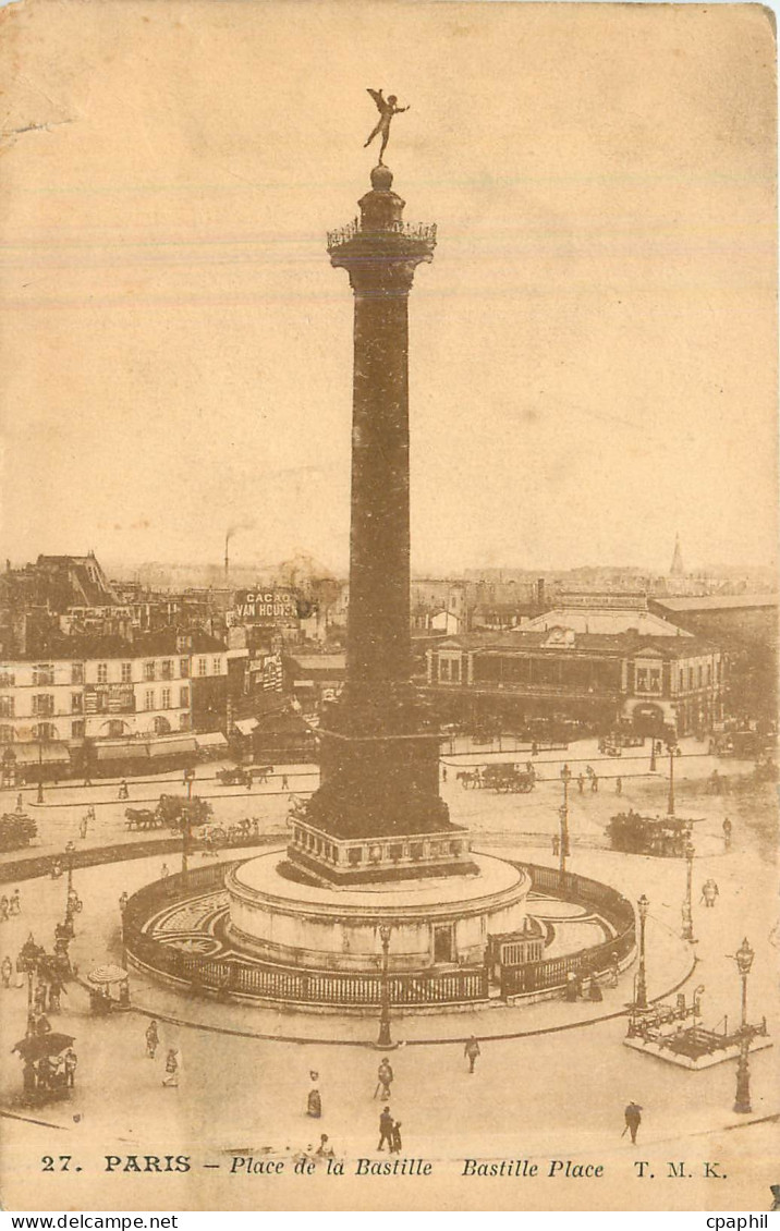 CPA Paris place de la bastille