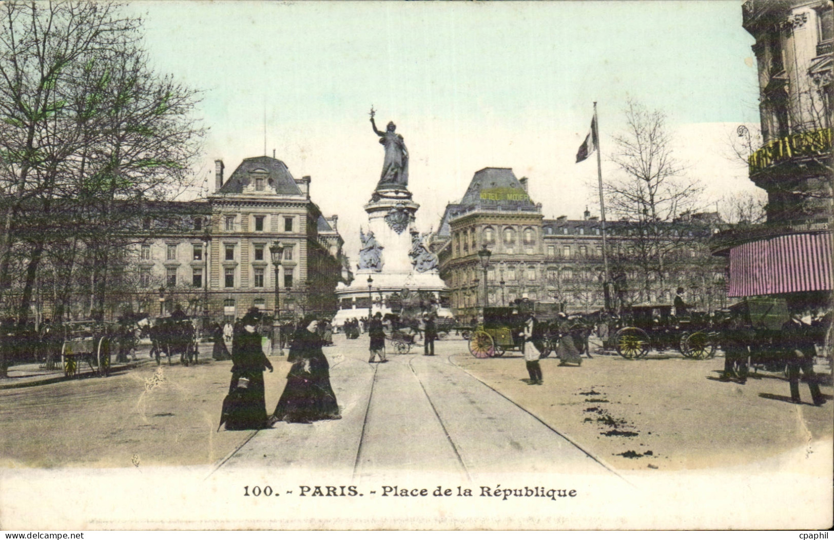 CPA Paris Place de la Republique