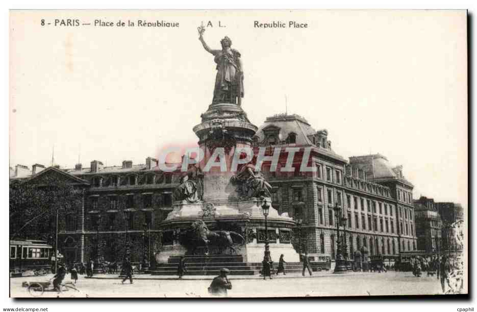 CPA Paris Place de la Republique