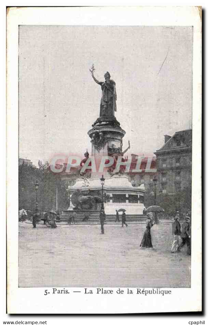 CPA Paris place de la Republique