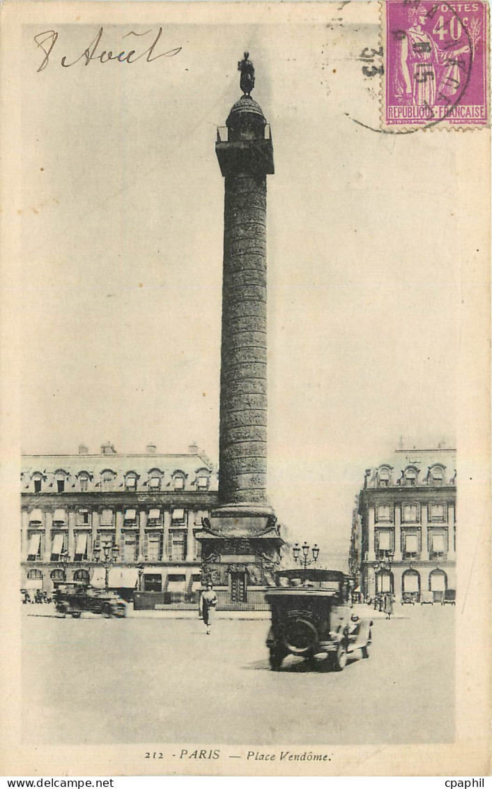 CPA Paris Place Vendome