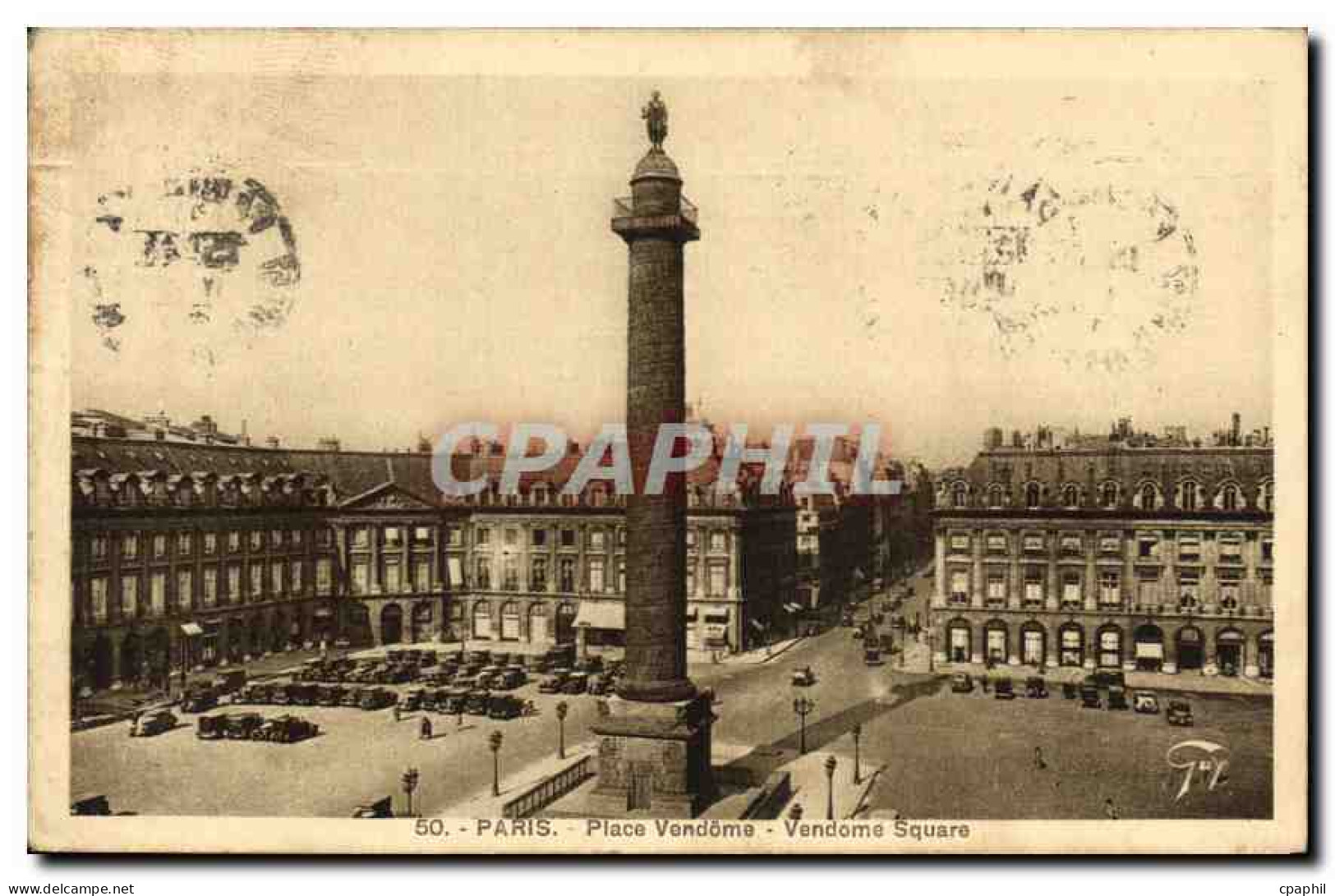 CPA Paris Place Vendome