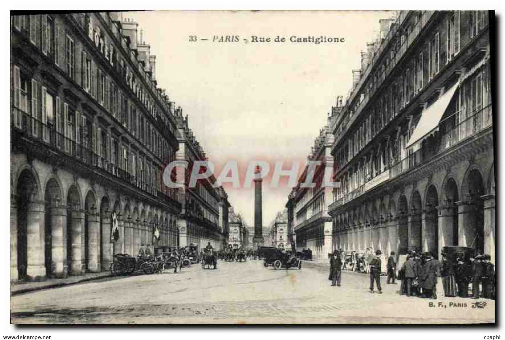 CPA Paris Rue de Castiglione