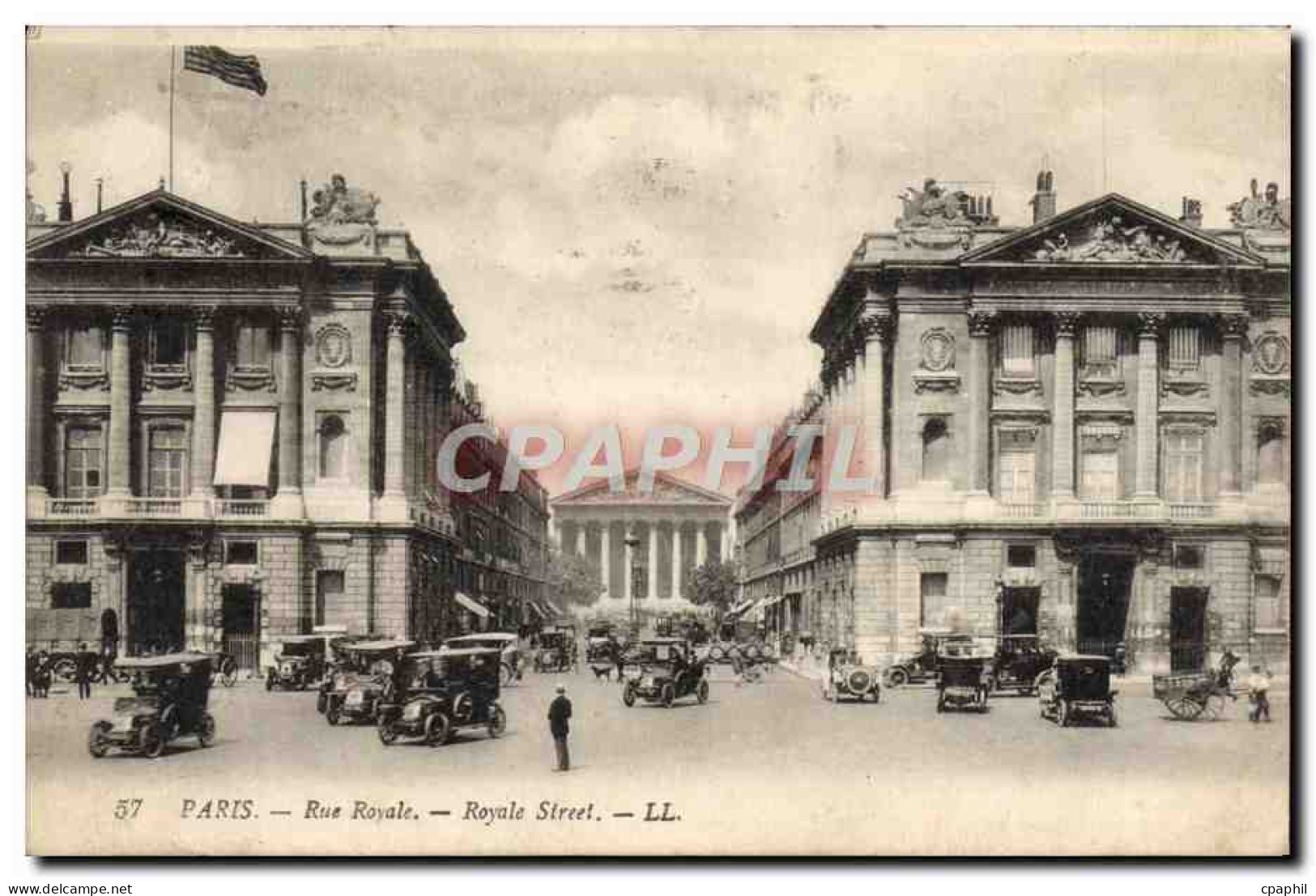CPA Paris Rue Royale