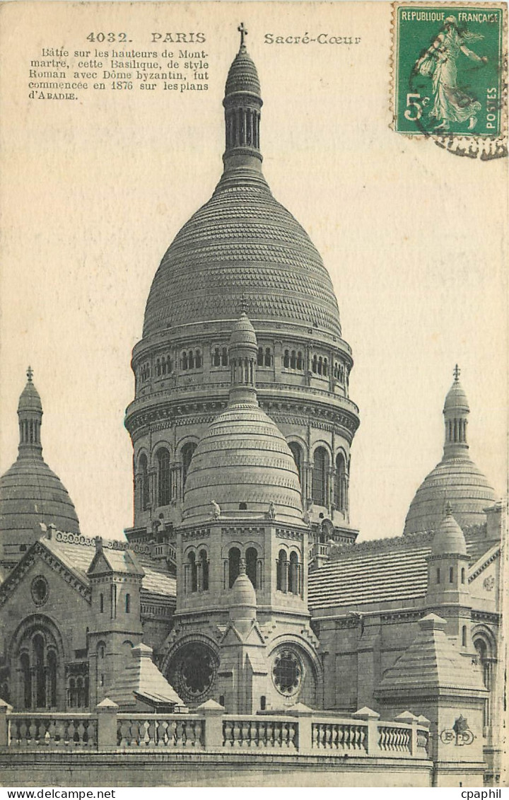 CPA Paris Sacre Coeur