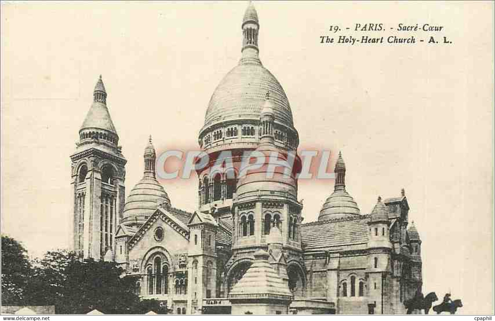 CPA Paris Sacre Coeur