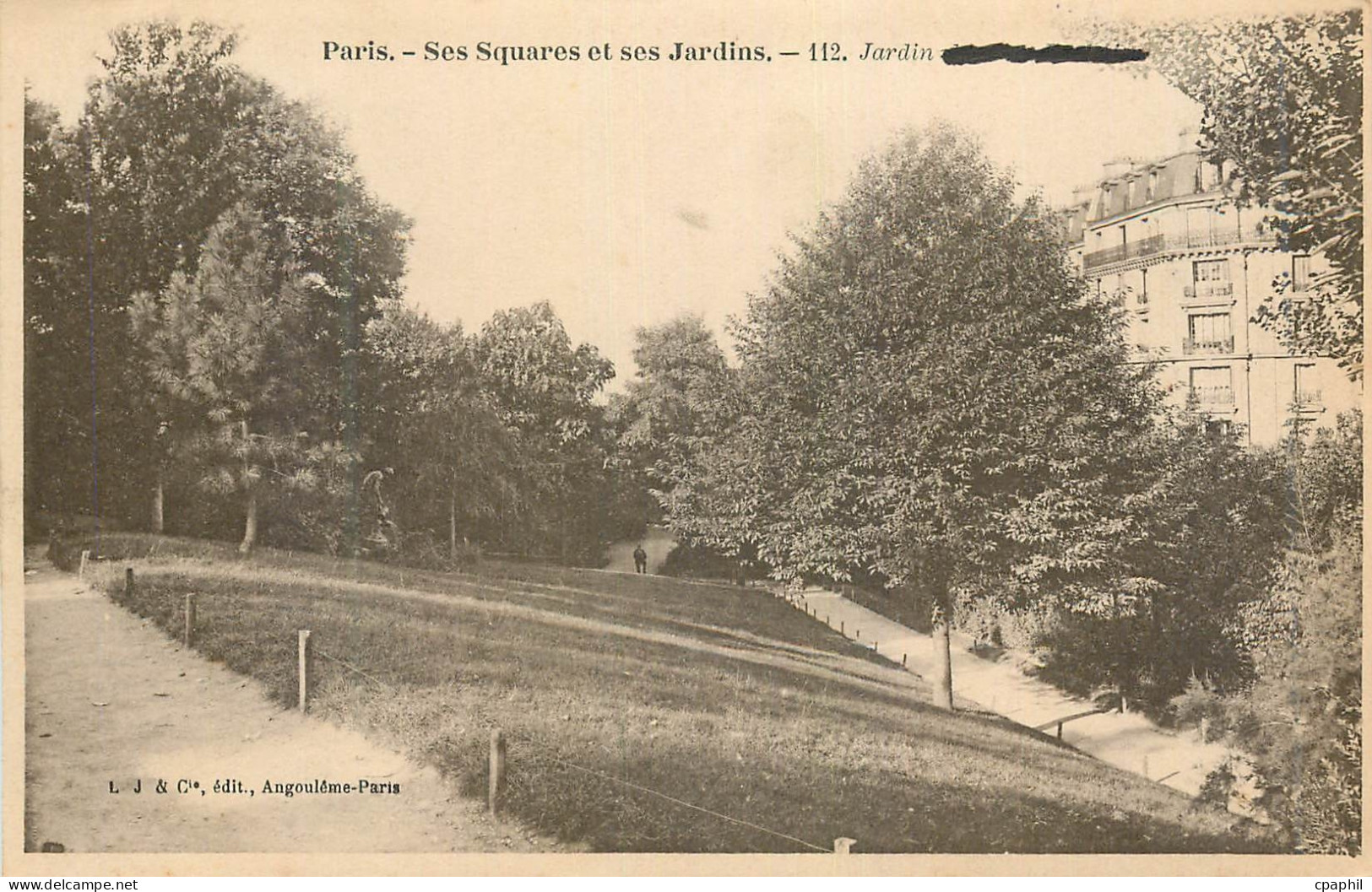 CPA Paris Ses Squares et ses Jardins