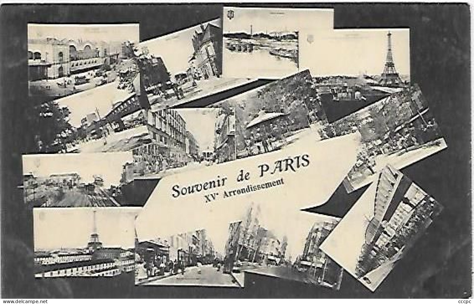 CPA Paris Souvenir de Paris XVe arrondissement