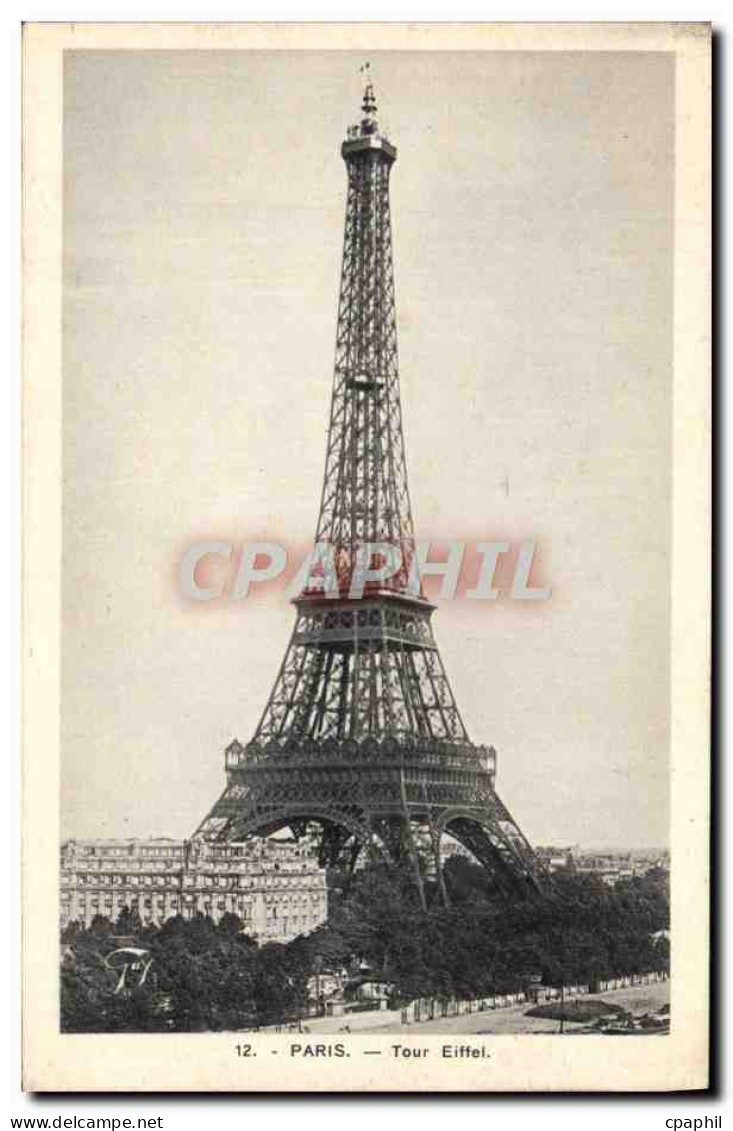 CPA Paris Tour Eiffel