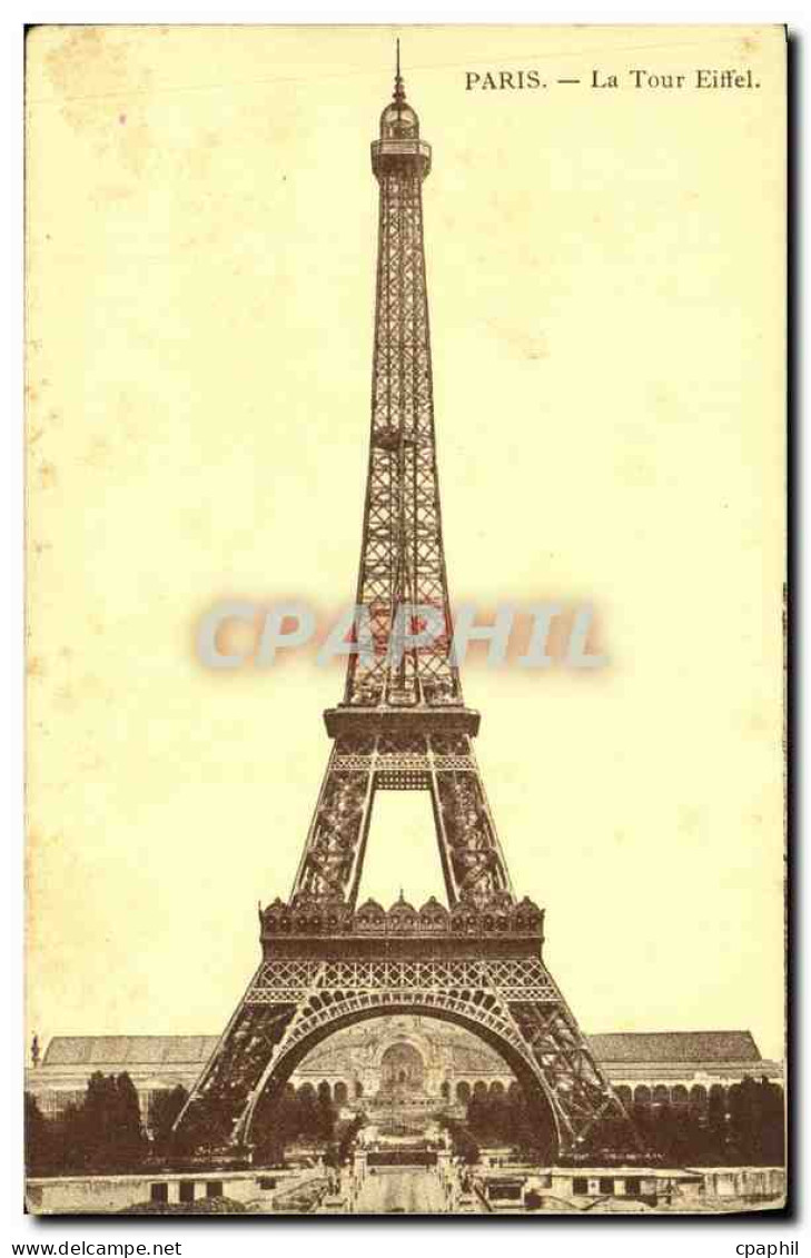 CPA Paris Tour Eiffel Peniche