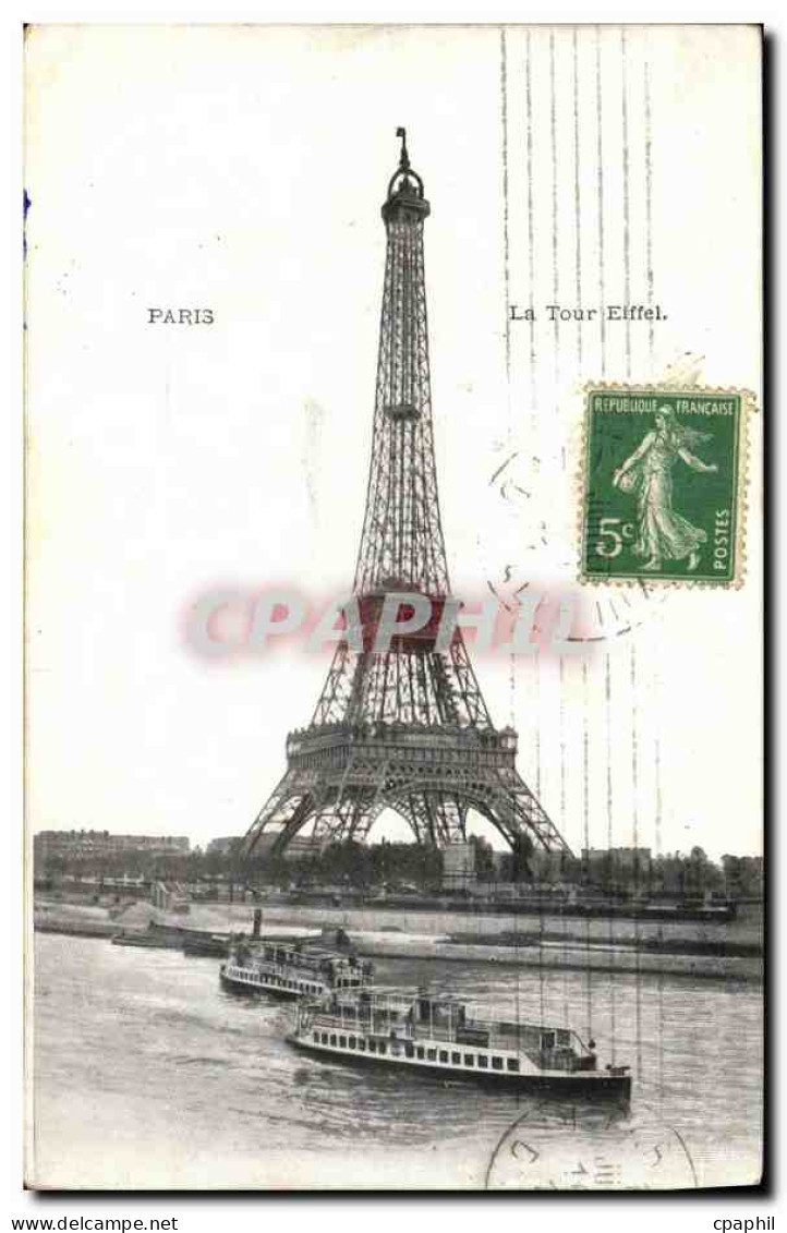 CPA Paris Tour Eiffel Peniche