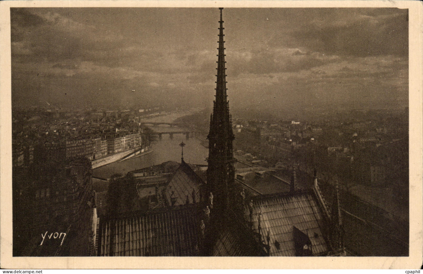 CPA Paris Transept de Notre Dame