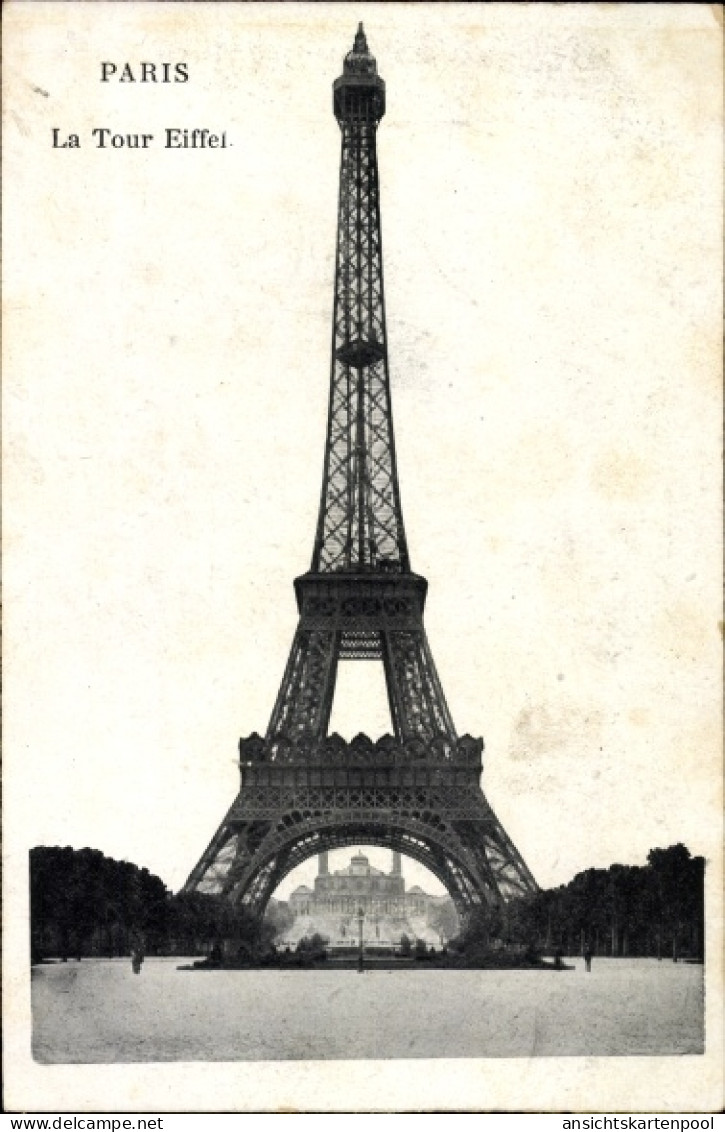 CPA Paris VII, Der Eiffelturm, Eiffelturm