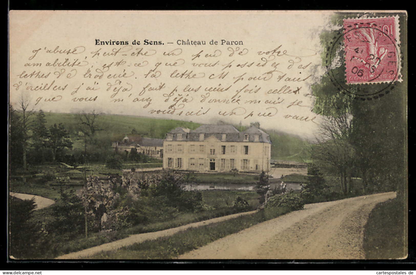 CPA Paron, le Chateau
