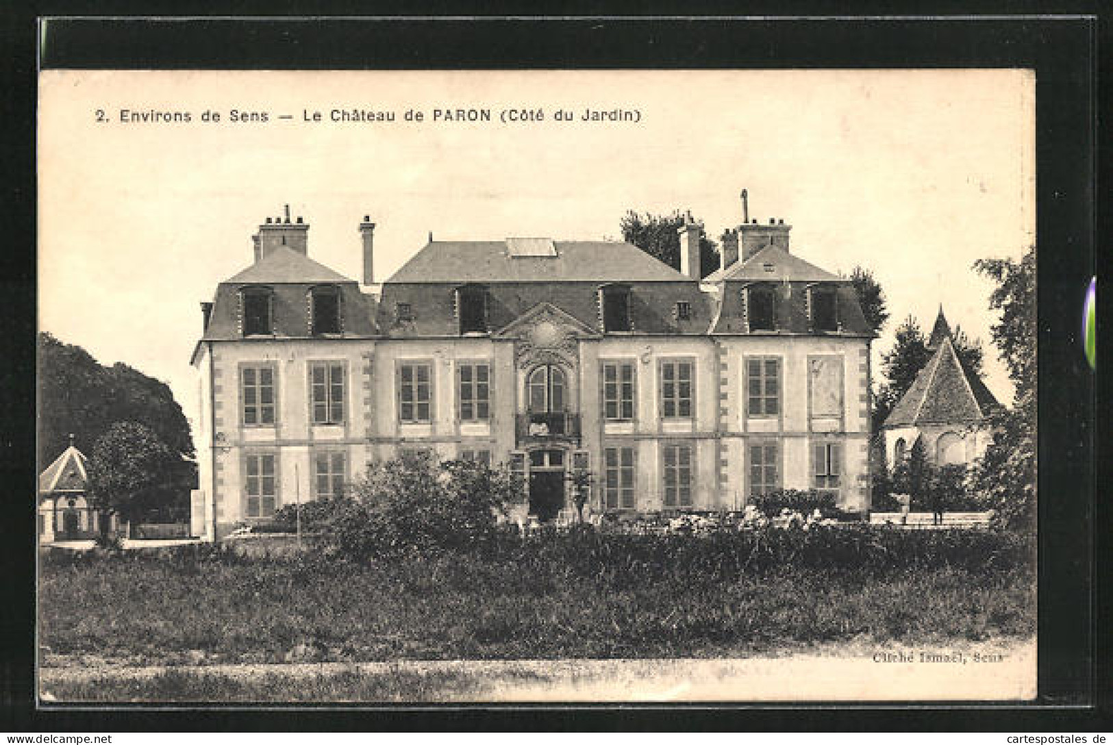 CPA Paron, Paron, Vue Facade