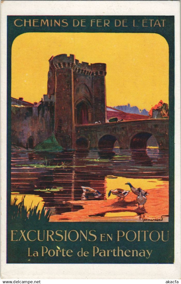 CPA PARTHENAY La Porte de Parthenay - Excursions en Poitou (1141242)
