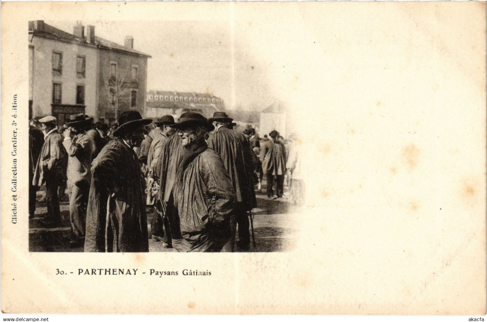 CPA Parthenay Paysans Gatinais (1391952)
