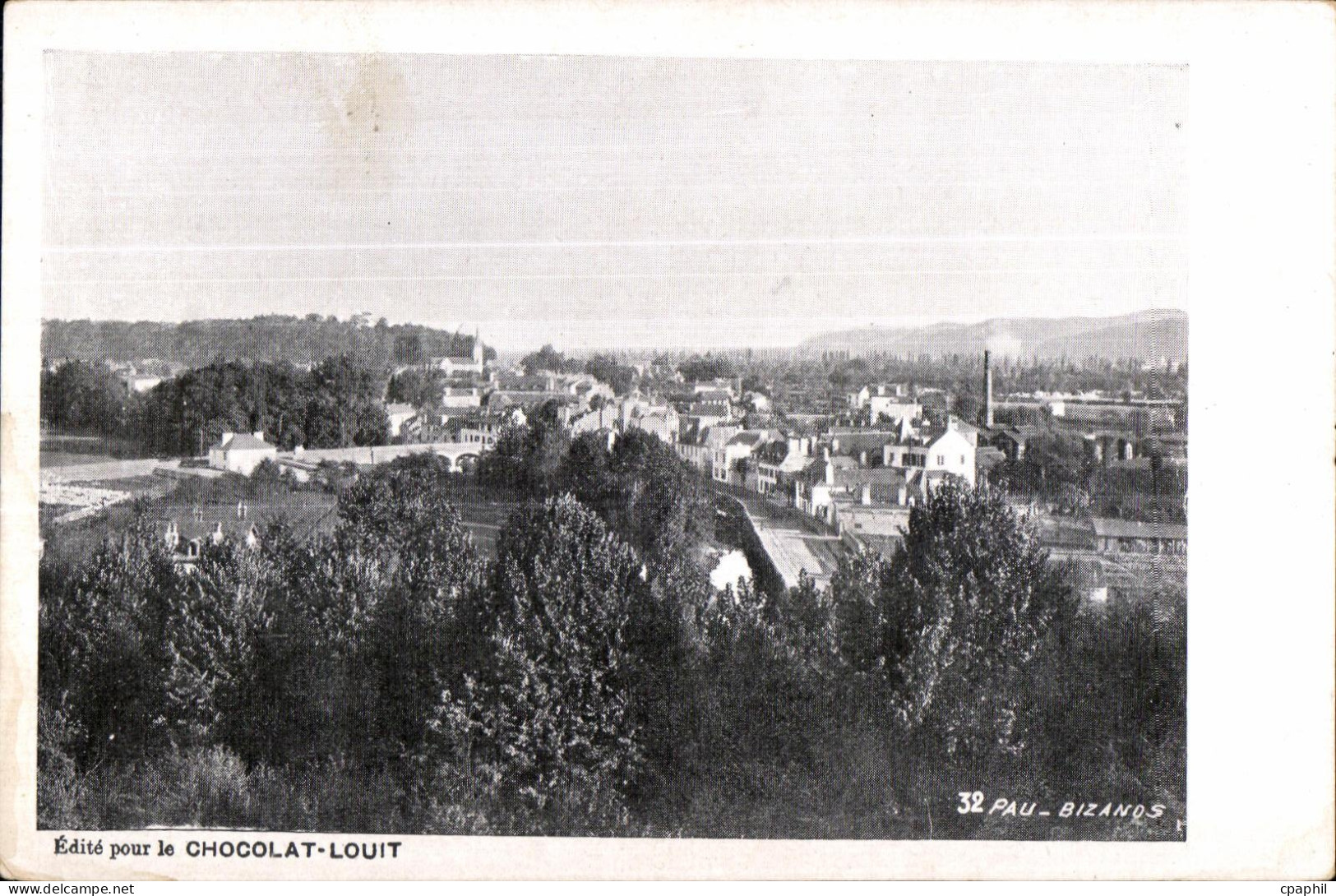 CPA Pau Bizanos Edite pour le chocolat Louit